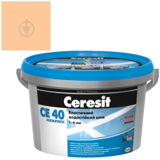 Затирка Ceresit 2кг вологостійка персик