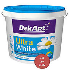 Фарба інтер'єр Ультра Вайт ДеКарт 6,3кг 33227 Україна
