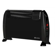 Обігрівач-конвектор 2 кВт ELDOM CFV з вентилятором чорний 68144