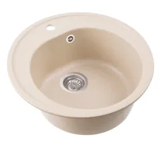 Мойка врізна гранітна 510 Luna матова Сафарі 10186