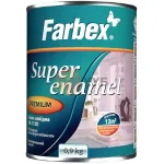 Емаль бежева Фарбекс 0,9кг(р)
