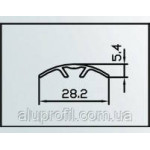 Поріг ПАС  1501 28,2х5,4 ПКс30 AS0.9