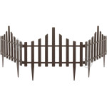 Огорожа  Парканчик Корич. (1 секція-65см) 4 шт.  ЦІНА ЗА 1 СЕКЦІЮ! 179625