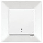 Вимикач врізний одинарний Viko Meridian прохідний