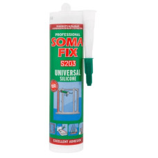 Герметик силікон Сома Фікс коричн 280мл S203 390368