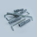 Гачок меблевий 8х40 з дюбелем РХ-8 Україна