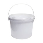 Відро для засолки 5л Еліпс біле/прозоре 159447 Україна