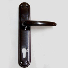 Ручка на планці 85мм Aydemir корич/чорна 47283