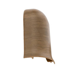 Кут зовн до плінтуса з коробом горіх 18066