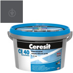 Затирка Ceresit 2кг вологостійка графіт 19030