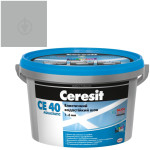 19008 Затирка Ceresit 2кг вологостійка світло-сірий