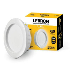 Світильник лед врізний круг Lebron 12W 12-10-12, 12-10-13,13-14-48 85048