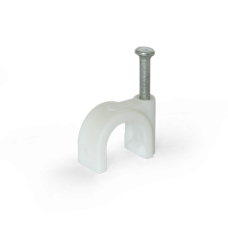 Скоба для круглого провода д 12мм 100шт 31956