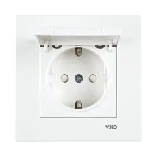 Розетка 1-на VIKO KARRE з/заз 87115