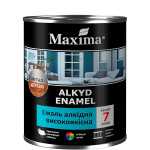 Емаль алкідна високоякісна шоколадна Maxima 0.7 кг Україна