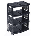 Поличка для взуття 4-ярусна R-пластік 15129