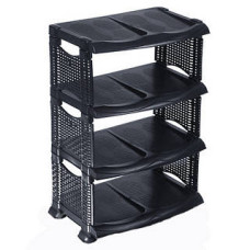 Поличка для взуття 4-ярусна R-пластік 15129