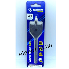 Сверло перове по дереву  д40х150мм RAPIDE 390971