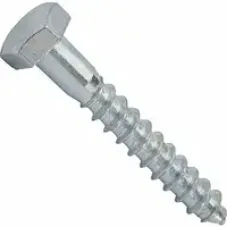 Шуруп по дереву з 6-гран голівкою 6х30