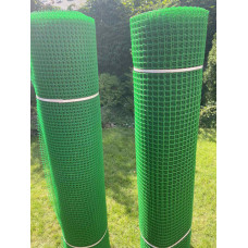 Сітка пластикова 1,0мх100м(12ммх14мм) зелена 1 м/п 179600