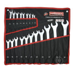 Набір ключів Haisser 20шт в чохлі 6-19,21,22,24,27,30,32мм 390434