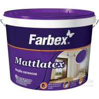 Фарба в/е Mattlatex біла мат 1,4кг 33424 Фарбекс Україна