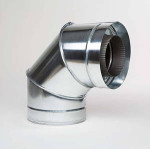 Відвід Н/ОЦ 90гр. двостор. s0,5мм. д150/220 Україна