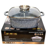 Каструля мармур 5.4л Зауберг квадрат. (індукц) 1226-SN 152465