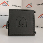 Дверка 48х26.5см чугунна спаренна