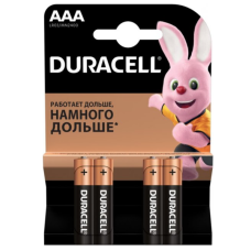 Батарейки  міні пальчик Дюрасел ААА LR03 1шт 68020
