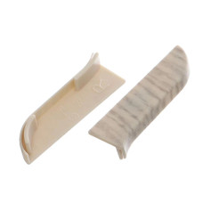 Заглушка до плінтуса з коробом ліва клен