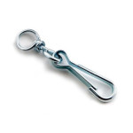 Карабін пружинний з вертлюгом 60