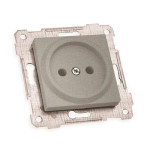 Механізм розетки б/з 16А Mutlusan срібло 47-11-79 87162