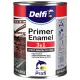 Грунт-емаль по іржі 3в1 сіра  Delfi 0,9кг. 33952