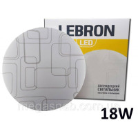 Світильник LED Леброн 18W 4100K д240мм Grafit 15-23-72