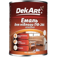 Емаль червоно-коричнева ПФ-266 DekArt Україна 2,8кг(р)