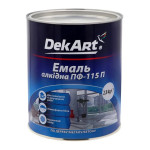 Емаль синя ПФ-115 DekArt Україна 2,8кг(р)