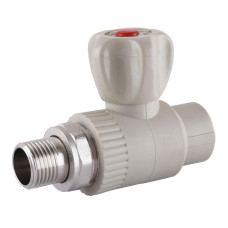 Кран ППР радіаторний прямий. д20х1/2 2025 Vsplast 27378