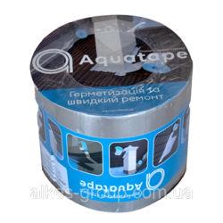 Стрічка герм. самоклеюча Aqua Tape алюм. 3мх150мм 12081
