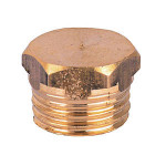 Заглушка зовн.1 хром/латунь 27356