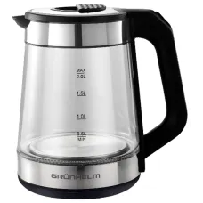 Електрочайник 2л Grunhelm скляний 1500Вт EKG-2320 68489