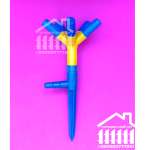 Вертушка для поливу 5-рогова на ніжці ПТ-8976 179021