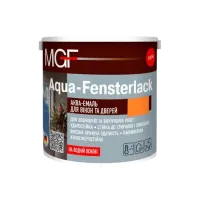 Акваемаль MGF для вікон та дверей 0.75л Aqua-Fensterlack 33782