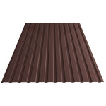 Металопрофіль коричневий  1.2м.х1,18м 9хв RAL8017