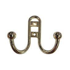 Гачок для одягу CS220 маленький бронза/хром/сріб ЦТ-3645 31949