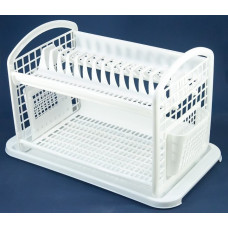 Сушка для посуду пласт 2-х ярусна Консенсус Україна