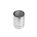 Труба вставка s0.5мм. L 0.25м д.120/180мм Україна