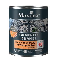 Емаль антикор молоткова 3в1 Maxima 0.75кг тем.-коричнева 33927
