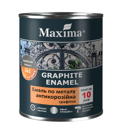 Емаль антикор молоткова 3в1 Maxima 0.75кг тем.-коричнева 33927