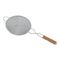 Сито нерж подвійне  А+ з дер. ручко. д21см 152252